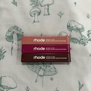rhode Peptide Lip Tints (Raspberry Jelly, Toast, Espresso)